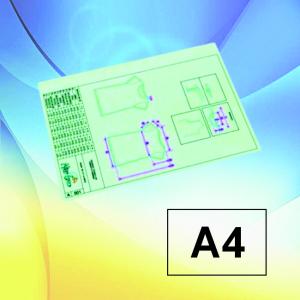 Plotagem de Projetos A4 Sulfite 75g 21x29,7 cm (Traços) 4X0 ou 1x0   Imagens Ilustrativa