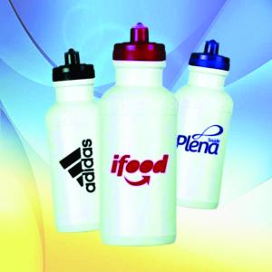 Squeeze Plástico 500ml Consultar cor disponível Adesivo Vinil  Imagem Inlustrativa